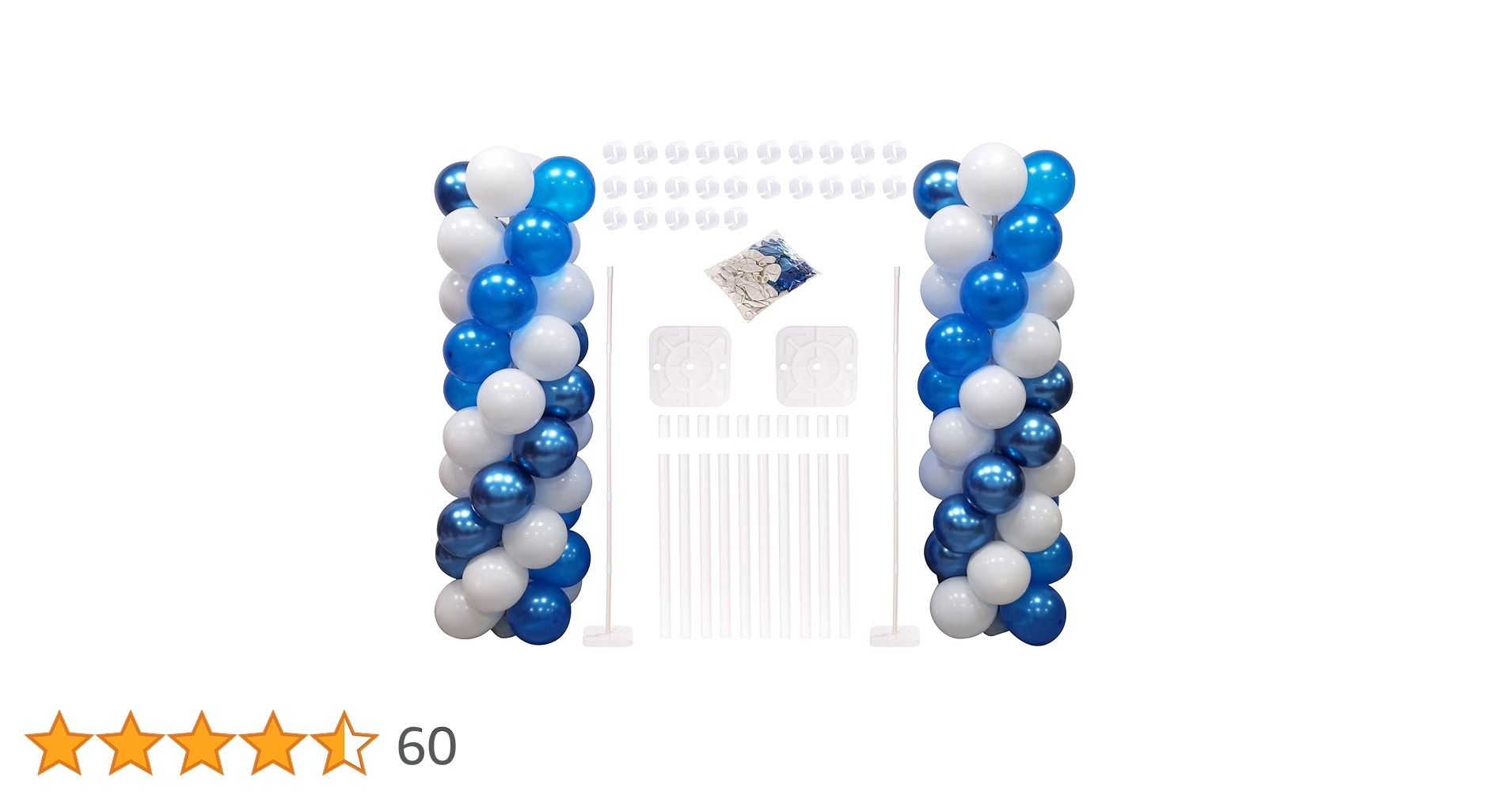 Amazon | MOXMAY バルーンコラムスタンドキット 2個セット 高さ5